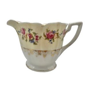 Large 1950’s Occupied Japan China Creamer by Gold Castle / Hostess